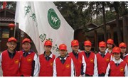 我校师生参加虞山护林防火宣传