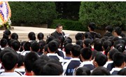 我校组织2014年清明祭扫革命烈士墓活动