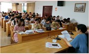 我校举行2017~2018学年第二学期期末全体班主任会议