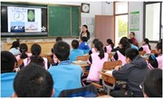 外国语初中协作型教育集团教学开放日活动在我校举行