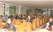 靖江市农村数学骨干教师代表团莅临我校观摩学习