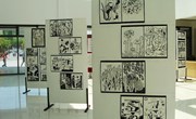 我校举办学生书画作品展