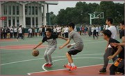 我校举行2016年体育节篮球比赛