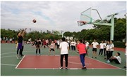 我校举行2017年体育节篮球比赛