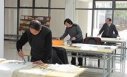 我市部分政协委员、书画家来校活动