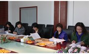 我校接受市妇联验收创常熟市“优秀巾帼文明岗”