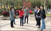 兰州外国语学校同行来我校参观交流