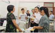 市委王飏书记莅临我校慰问教师