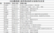 我校师生在2020微团课大赛外国语协作区初赛中喜获佳绩